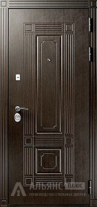 Входная дверь цвет Темный Шоколад в наличии №11 внешняя - фото
