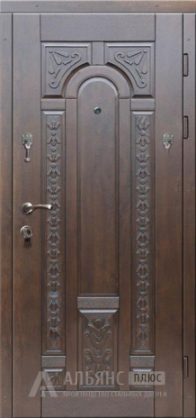 Фото «Входная дверь отделка внутри венге №16»